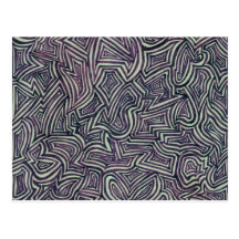 black and white maze postcards