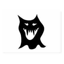 Black and White Monster. Business Cards