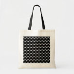 Black and White Polka Dot Pattern. Spotty. Tote Bags