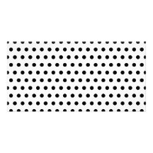 Black and White Polka Dot Pattern. Spotty. Photo Cards