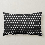 Black and White Polka Dot Pattern. Spotty. Throw Pillows