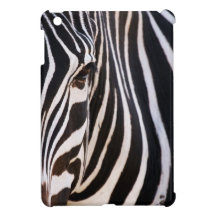 Black and White Striped Zebra Cover For The iPad Mini