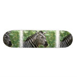 Black and White Zebra Skateboard