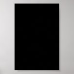 Black Background on a Poster