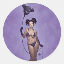 Black Balloon Stickers