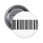 black barcode icon button