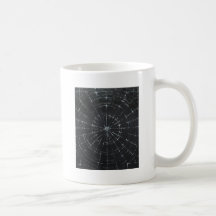 Black Bull's Eye (black minimalism) Mugs