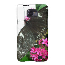 Black butterfly Samsung Galaxy S Case-Mate Bare
