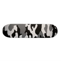 BLACK CAMO - Skateboard