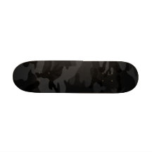 Black Camo Skateboard Mini