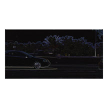 Black Cars Photo Cards