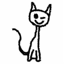 Black Cat, Winking. Cut Outs