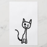 Black Cat, Winking. Flyers