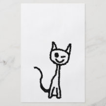 Black Cat, Winking. Flyers