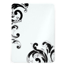 Black Damask Wedding Invitations