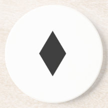Black Diamond Beverage Coaster