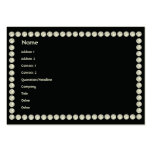 Black Diamonds - Chubby Business Card