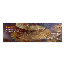 Black Forest Cake Business Card
