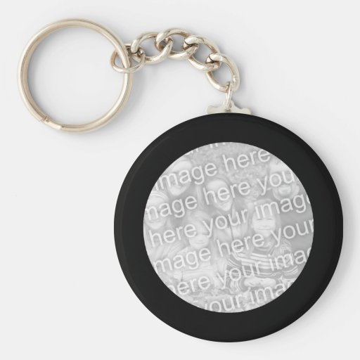 Black Frame Keychain