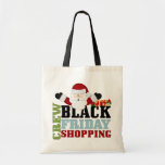 Black Friday Shopping Crew Canvas Bag