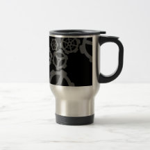 Black Gears Coffee Mug