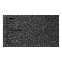 Black Glitter Business Card Templates