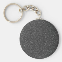 Black Glitter Keychain