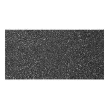 Black Glitter Picture Card