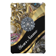 Black & gold bling