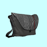 Black, Grey & Red Pin Stripes Mens Messenger messenger bags