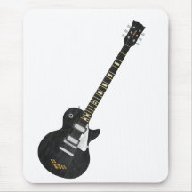 Black Guitar Mousepad