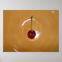 BLACK HEART OF CHERRY - poster/print