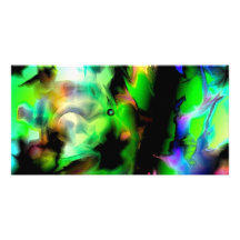 Black Hole Photo Card Template