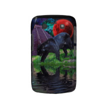 Black Jaguar Fantasy Blackberry Bold Case