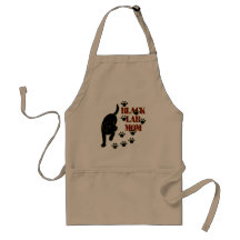 Black Lab Mum Aprons