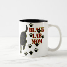 Black Lab Mum Coffee Mug