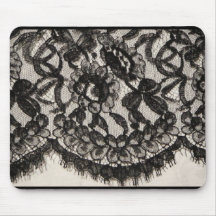 Black Lace Mousepad