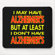 Black May Have Alzheimers Mouse Mat