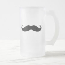 Black Moustache or Black Moustache for Fun Gifts Mugs