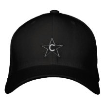 BLACK ON BLACK Embroidered Hat