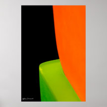 Black,Orange and Green ( Poster