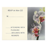 Black Orchid RSVP Personalized Invitation