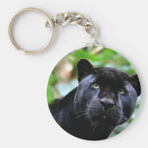 Black Panther Macro Keychain
