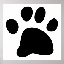 Black Paw Posters