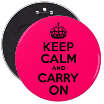 Black Pink Keep Calm and Carry On