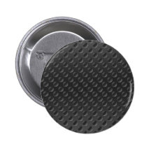 Black polka dots on black background buttons