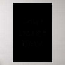 Black Posters Customized Poster Template
