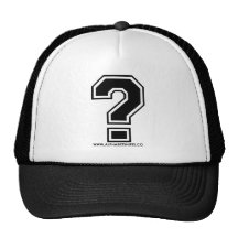 Black Question Mark Hats