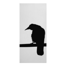black raven custom rack card