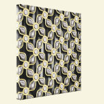 Black Satin & Gold canvas prints